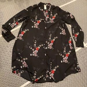 H&M shirt dress size 2
